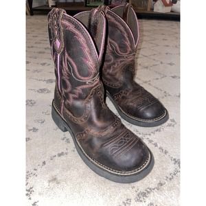Justin Gemma Gypsy boots, dark brown